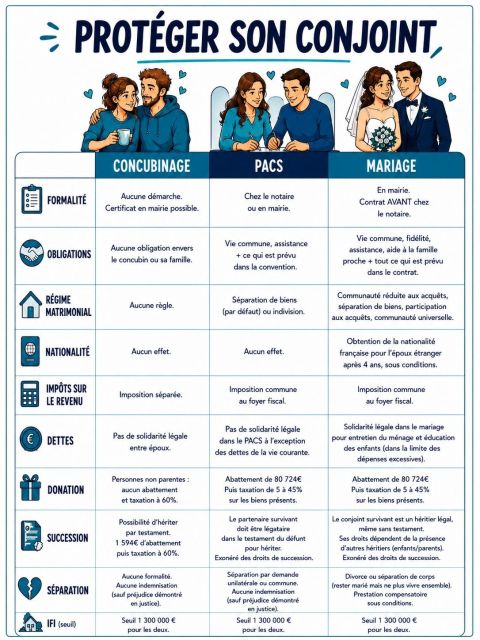 Infographie-protéger-son-conjoint-pacs-concubinage-mariage